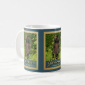 Yosemite Nationalpark Vintag Bären Kaffeetasse (Vorderseite Links)