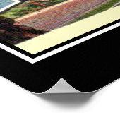 Yosemite Nationalpark Vintage Poster (Ecke)