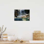Yosemite Nationalpark Wasserfall Poster (Küche)