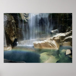 Yosemite Nationalpark Wasserfall Poster