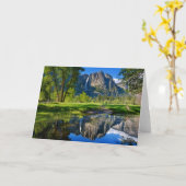 Yosemite Nationalpark Yosemite Falls | Karte (Gelbe Blume)