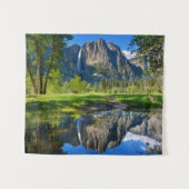 Yosemite Nationalpark Yosemite Falls | Wandteppich (Vorderseite (Horizontal))