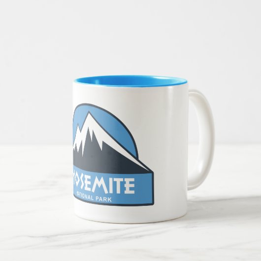 Yosemite-Nationalpark Zweifarbige Tasse (VorderseiteRechts)
