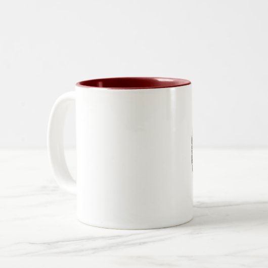 Yosemite Nationalpark Zweifarbige Tasse (Vorderseite Links)