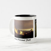 Yosemite Nationalpark Zweifarbige Tasse (Vorderseite Links)