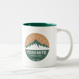 Yosemite-Nationalpark Zweifarbige Tasse