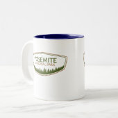 Yosemite Nationalpark Zweifarbige Tasse (Vorderseite Links)