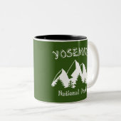 Yosemite-Nationalpark Zweifarbige Tasse (VorderseiteRechts)