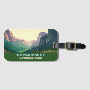 Yosemite Nationalparktal Halbkuppel Gepäckanhänger