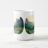 Yosemite Nationalparktal Halbkuppel Kaffeetasse (Mittel)