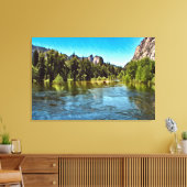 YOSEMITE OASIS Leinwand Art (Insitu (Wohnzimmer))
