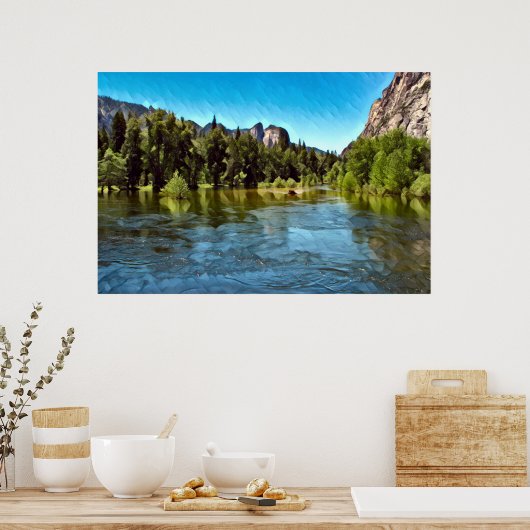YOSEMITE OASIS Poster (Küche)