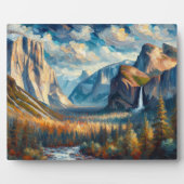 Yosemite-Ölgemälde Fotoplatte (Vorderseite)