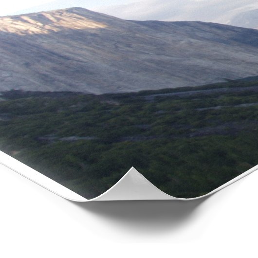 Yosemite Panorama Poster (Ecke)