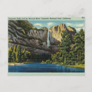 Yosemite Park Falls Postkarte
