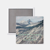 Yosemite Park, Kalifornien Magnet (Vorderseite/Rückseite)