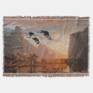 Yosemite Park Lake Deer Sandhill Decke