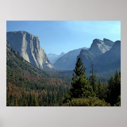 Yosemite Park Landschaft Poster (Vorne)