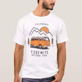 Yosemite Park Road T-Shirt (Vorderseite)