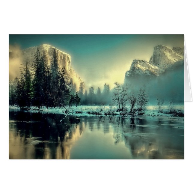 Yosemite Park Sunrise (Vorderseite (Horizontal))