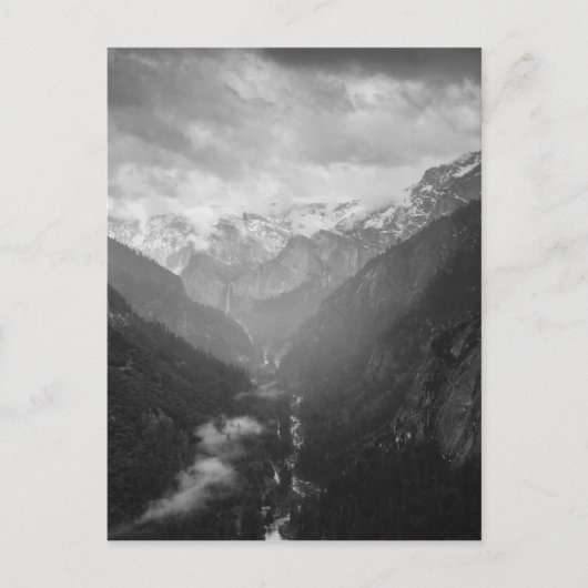 Yosemite Postkarte (Vorderseite)