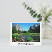 Yosemite Postkarte (Stehend Vorderseite)
