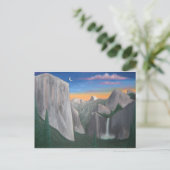 Yosemite Postkarte (Stehend Vorderseite)