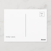 Yosemite Postkarte (Rückseite)