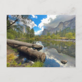 Yosemite Postkarte (Vorderseite)