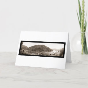 Yosemite Railroad Foto 1907 Karte