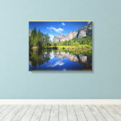 Yosemite Reflection Leinwanddruck (Insitu (Holzboden))
