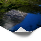 Yosemite Reflection Poster (Ecke)