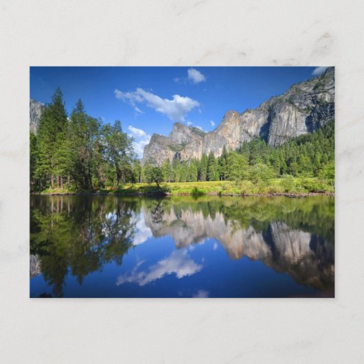 Yosemite Reflection Postkarte (Vorderseite)