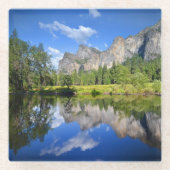 Yosemite-Reflexion Glasuntersetzer (Vorderseite)