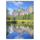 Yosemite-Reflexion Klemmbrett (Rückseite)