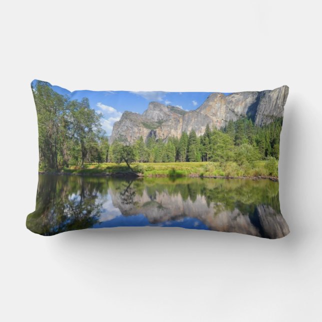 Yosemite-Reflexion Lendenkissen (Vorderseite)