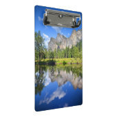 Yosemite-Reflexion Mini Klemmbrett (Schrägansicht)