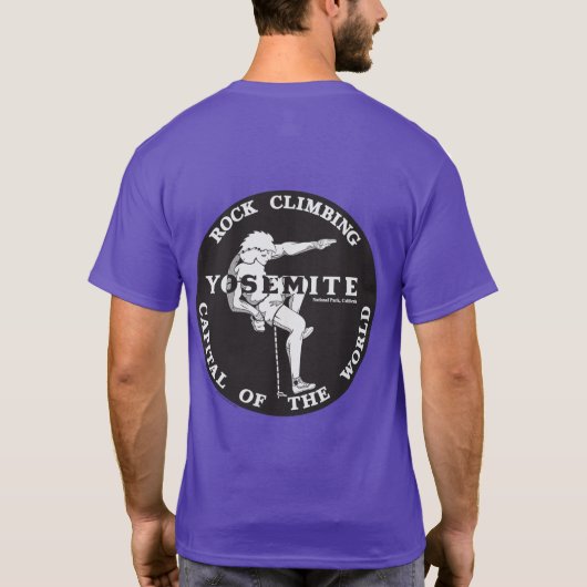 Yosemite Rock Climbing T - Shirt (Rückseite)