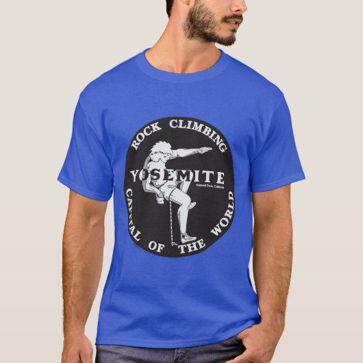 Yosemite Rock Climbing T - Shirt (Vorderseite)