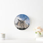 Yosemite Runde Wanduhr (Zuhause)