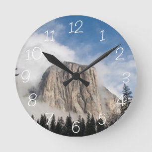 Yosemite Runde Wanduhr