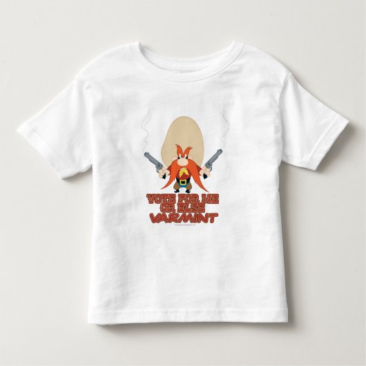 Yosemite Sam - Abstimmung für mich oder Else Varmi Kleinkind T-shirt (Vorderseite)