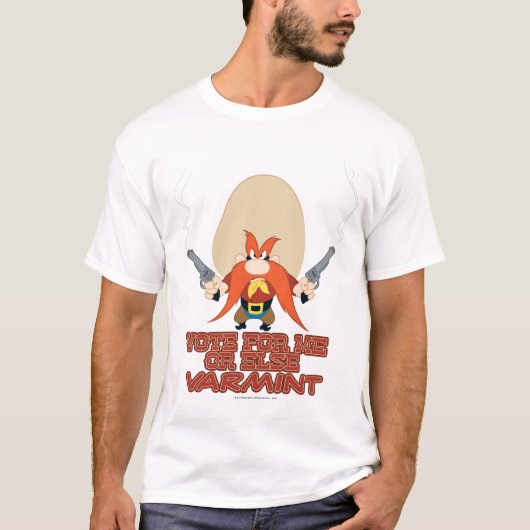 Yosemite Sam - Abstimmung für mich oder Else Varmi T-Shirt (Vorderseite)