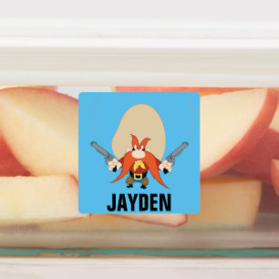 Yosemite Sam Back Off Etiketten
