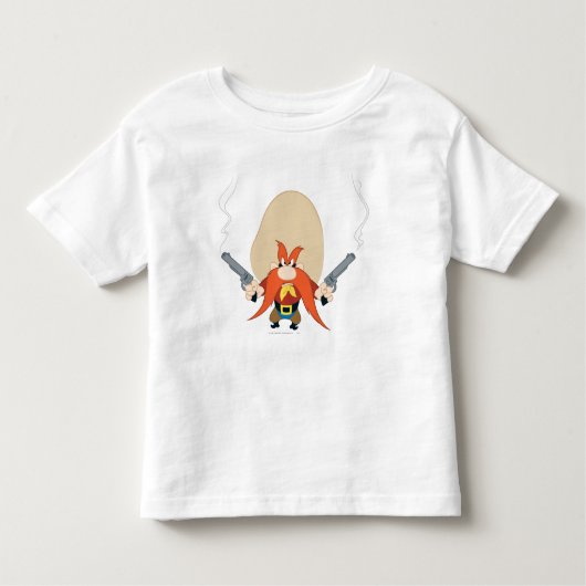 Yosemite Sam Back Off Kleinkind T-shirt (Vorderseite)