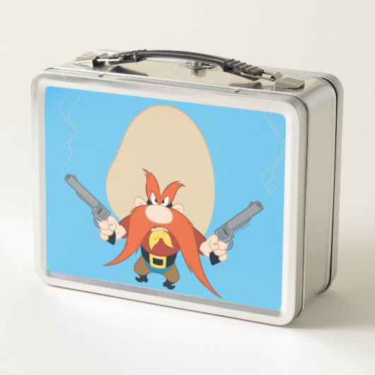 Yosemite Sam Back Off Metall Brotdose (Rückseite)