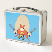 Yosemite Sam Back Off Metall Brotdose (Vorderseite)
