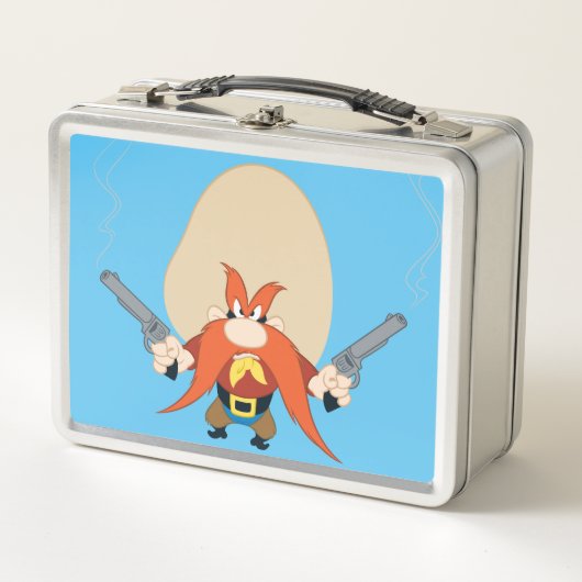Yosemite Sam Back Off Metall Brotdose (Vorderseite)