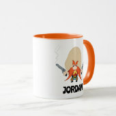Yosemite Sam Back Off | Name hinzufügen Tasse (VorderseiteRechts)