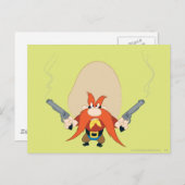 Yosemite Sam Back Off Postkarte (Vorne/Hinten)